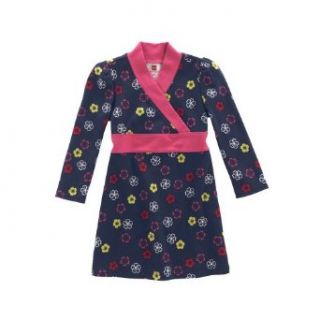 Tea Collection Baby Blossom Banded Dress, Indigo, 6 12 Months: Clothing