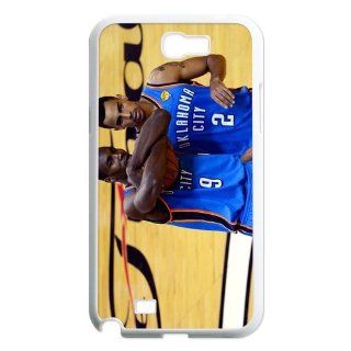 Samsung Galaxy Note 2 N7100 NBA Case Serge Ibaka & Thabo Sefolosha Oklahoma City Thunder XWS 520797685766: Cell Phones & Accessories