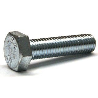 Industrial Parts House M6 1.0X12mm Class 8.8 Metric Hex Head Cap Screw Fully Threaded Zinc Plated DIN 956: Cap Screws And Hex Bolts: Industrial & Scientific