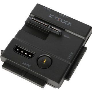 ICY DOCK EZ Adapter MB981U3N 1SA 2.5? & 3.5? SATA & IDE Hard Drive & SSD Adapter: Computers & Accessories