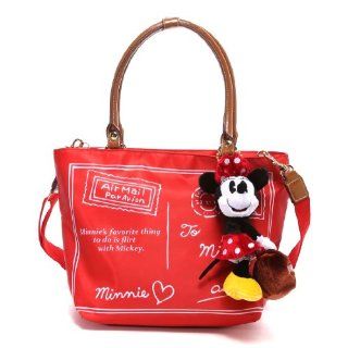 Samantha Thavasa Disney Collection Minnie Mouse Toto Bag (Red): Home And Garden Products: Kitchen & Dining
