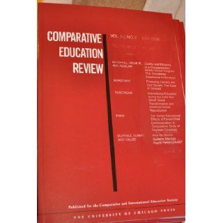 Comparative Education Review Vol. 50 no. 2 may 2006 Compilation Books