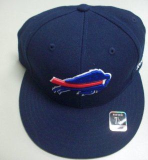 Buffalo Bills Flat Bill Fitted Hat by Reebok size 7 1/8 T987K : Sports Fan Baseball Caps : Sports & Outdoors