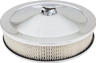 Proform 141 961 Chrome 14" Diameter Air Cleaner Kit with 3" Paper Filter: Automotive