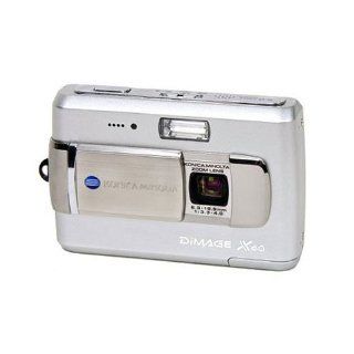 Remanufactured Konica Minolta Dimage X60 5 Megapixel Digital Camera with 3x Optical Zoom : Camera & Photo