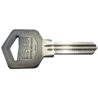 LSDA20 NICKEL PLATED RESTRICTED KEY BLANK 6 PIN: Industrial Products: Industrial & Scientific