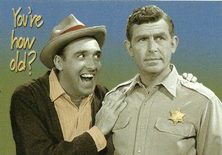 The Andy Griffith Show Gomer Pyle Sheriff Griffith Humorous Birthday Greeting Card 