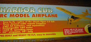 Harbor Cub RC Model Airplane Pre Built & Ready to Fly: Everything Else