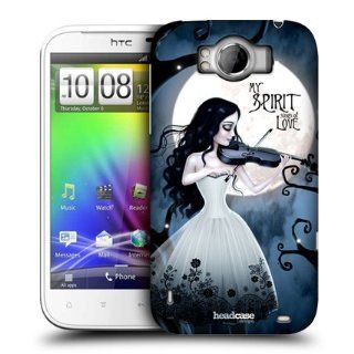 Head Case Designs My Spirit Sings Of Love Art Macabre Hard Back Case Cover For HTC Sensation XL: Cell Phones & Accessories