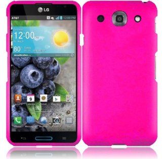 For LG Optimus G Pro E980 Hard Cover Case Hot Pink Accessory: Cell Phones & Accessories