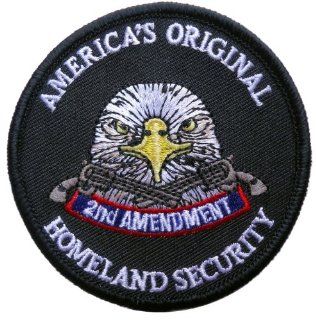 America's Original Homeland Security Eagle Guns Biker [3 Inches] Patch: Everything Else