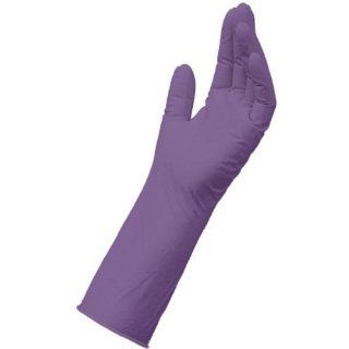 MAPA TRIlites 984 CP Tri Polymer Controlled Environment Glove, 0.006" Thickness, 11 1/2" Length, Size 7, Purple (Box of 100): Controlled Environment Safety Gloves: Industrial & Scientific