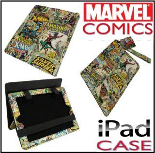 Marvel Comics Brand Style Ipad Case And Stand For Ipad 2, 3 And 4 Computers & Accessories