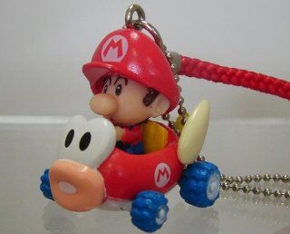 Super Mario Figure Strap Keychain Baby Mario: Toys & Games