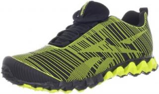 Reebok Men's Zigmaze II Running Shoe,Black/Solar Green/Geranium/Far Out Blue,10.5 M US: Shoes