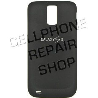 Original OEM Genuine Black Rear Back Battery Backplate Cover Door For T Mobile Samsung SGH T989 Galaxy S II: Cell Phones & Accessories