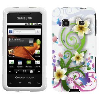 Samsung Galaxy Precedent Tropical Flower on White Hard Case Phone Cover: Cell Phones & Accessories