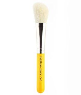 Bdellium Tools Studio Line Duet Fiber Finishing Brush, Yellow : Face Brushes : Beauty