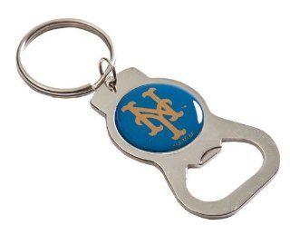 New York Mets MLB Baseball Metal Bottle Opener Key Chain: Automotive