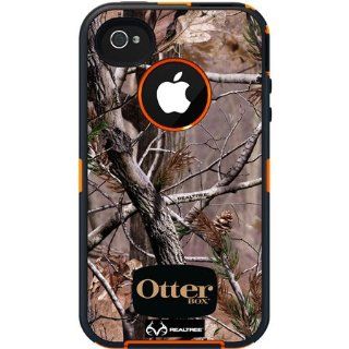 Otterbox iPhone 4 / 4S Defender Series with Realtree Camo AP Blazed: Cell Phones & Accessories