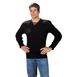 Rothco Men's Wool V Neck Sweater   Clothing