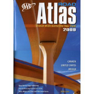 AAA Road Atlas 2009: AAA Publishing: 9781595082725: Books