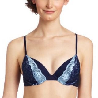 On Gossamer Women's Layered Luxe Lace Bra at  Womens Clothing store