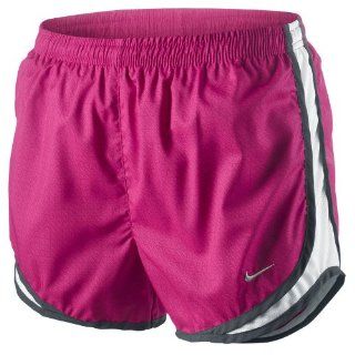 Nike Womens FIT Dry TEMPO Running Shorts Pink & White : Sports & Outdoors