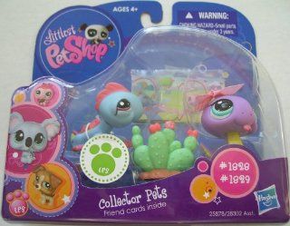 Littlest Pet Shop Collector Pets Snake and Iguana #1828/#1829: Toys & Games