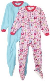 Gerber Girls 2 6x Two Pack Toddler Blanket Sleeper,Multi,5T: Clothing