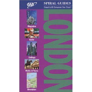 AAA Spiral Guide London (AAA Spiral Guides) AAA 9781562516734 Books