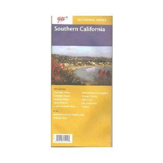 Southern California Folding Map (Sectional Series): Aaa: 9781578352821: Books