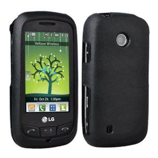 LG Cosmos Touch VN270 Silicone Case Black Skin Cover OEM Verizon: Cell Phones & Accessories
