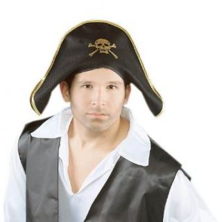 Pirate Felt Hat Costume Accessory: Costume Headwear And Hats: Clothing
