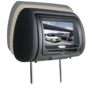 7'' Chameleon Headrest with Digital LED Touchscreen Panel, Built in DVD Player & Color Covers   CONCEPT : Vehicle Headrest Video : MP3 Players & Accessories