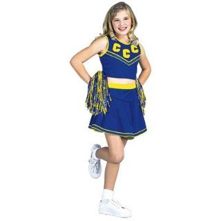 Pep Squad Cheerleader Costume   Child Medium 8 10: Toys & Games