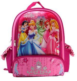 Walt Disney Princess Toddler Backpack and Bonus Princess Wallet, Backpack Size Approximately 12": Toys & Games