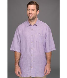 Tommy Bahama Big & Tall Big Tall Party Breezer S/S Shirt Mens Short Sleeve Button Up (Purple)