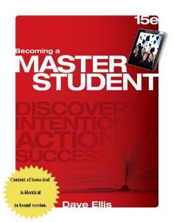 Becoming a Master Student (9781305081147): Dave Ellis: Books
