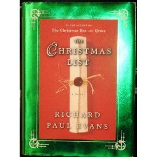 The Christmas List: A Novel (9781439150009): Richard Paul Evans: Books