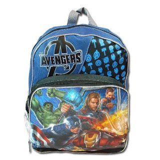 Birthday Christmas Gift   Super Heroes Avengers Large Backpack and Tumbler Set, Backpack Size Approximately 16": Toys & Games