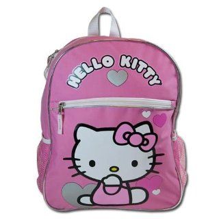 Birthday Christmas Gift   Sanrio Hello Kitty Large Backpack and Sanrio 4 Card Games Set, Backpack Size Approximately 16" Toys & Games