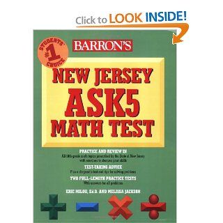 Barron's New Jersey ASK 5 Math Test: 9780764142383: Science & Mathematics Books @