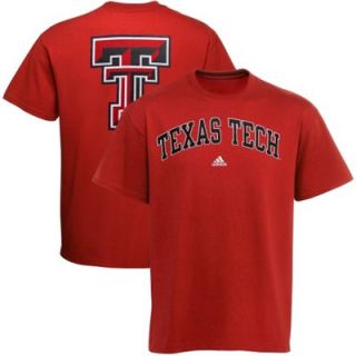 adidas Texas Tech Red Raiders Relentless T Shirt   Scarlet