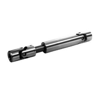 Precision slip shaft with joints PWN with needle bearings both sides bore 16H7 telescoped length 250mm max. length 320mm material steel: Industrial Products: Industrial & Scientific