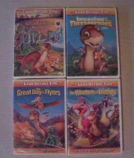 Land Before Time DVD Box Set X XIII (10   13) "4 Movie Dino Pack (Volume 3) Individually Packaged" : Other Products : Everything Else