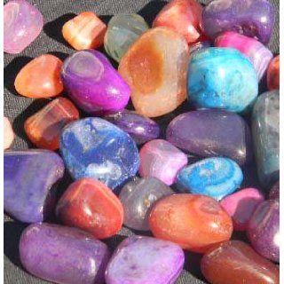 Genuine Polished Agates   Colorful, Dyed Jewel tones   1 lb: Industrial & Scientific