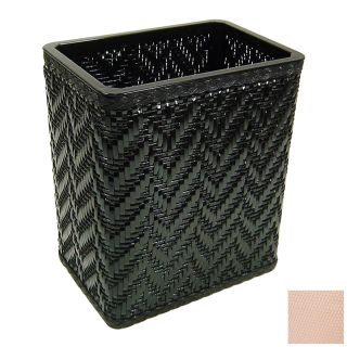 Redmon Elegante Tea Rose Plastic Wastebasket