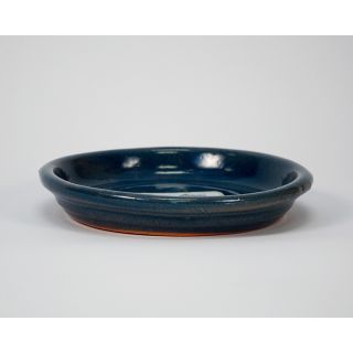 New England Pottery 13 3/4Dia. Glazed Ceramic Plant Saucer