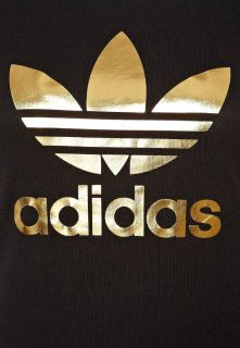 adidas Originals TREFOIL   Print T shirt   black/metallic gold
